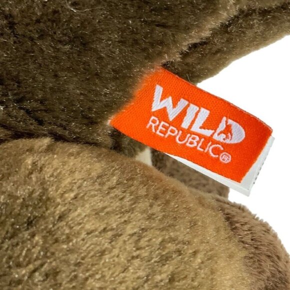 Wild Republic Sea River Otter 14 inch Plush Brown Realistic Stuffed Animal - Picture 6 of 6